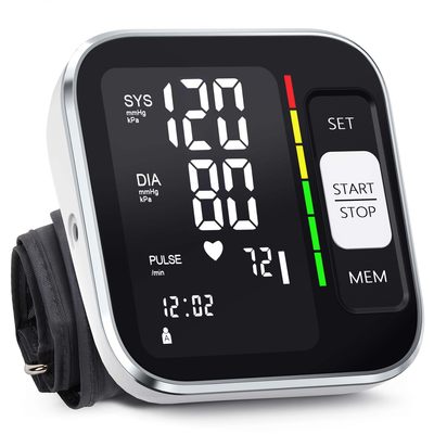 B22 Blood Pressure Monitor Upper Arm Digital Machine for Home Use with Voice Backlit Display